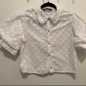 Zara button up